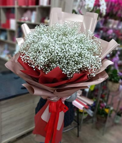 Букет цветов из: Гипсофила в Прогрессе