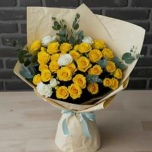 Букет цветов из:  Розы #REPLACE_PRED# Прогрессе