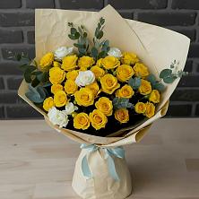 Букет цветов из:  Розы в Прогрессе