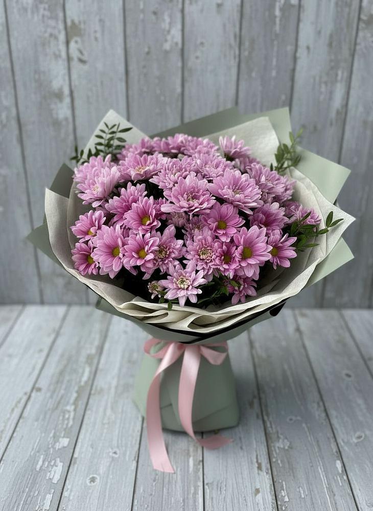 Букет цветов из: Хризантемы в Прогрессе