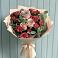 Букет цветов из: Гвоздики и Розы в Прогрессе