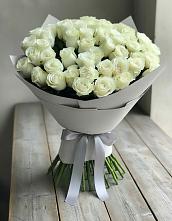 Букет 35 Белых роз #REPLACE_PRED# Прогрессе