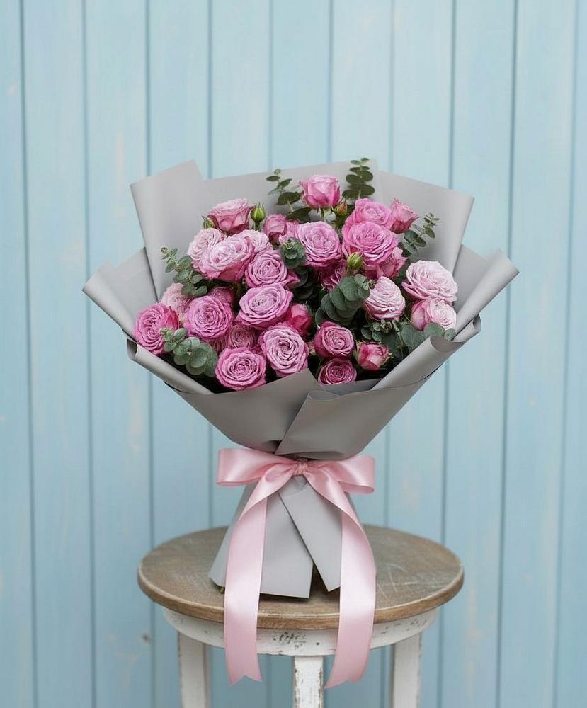 Букет цветов из: Розы в Прогрессе