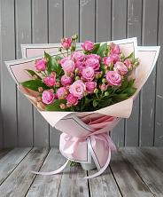 Букет Розовый кустик в Прогрессе