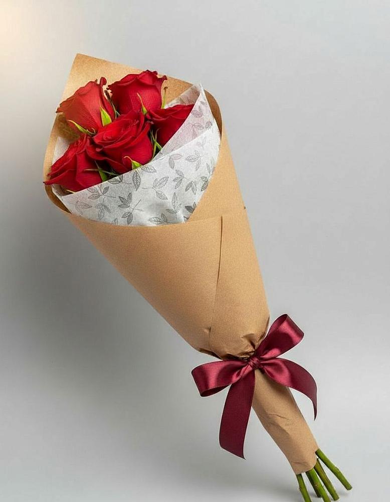 Букет цветов из: Розы в Прогрессе