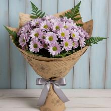 Букет цветов из:  Хризантемы #REPLACE_PRED# Прогрессе