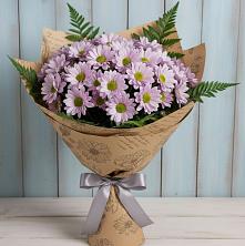 Букет цветов из:  Хризантемы в Прогрессе