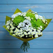 Букет цветов из:  Хризантемы в Прогрессе