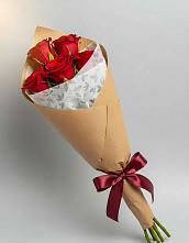 Букет цветов из:  Розы в Прогрессе