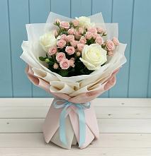 Букет цветов из:  Розы #REPLACE_PRED# Прогрессе