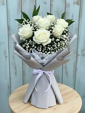 Букет цветов из:  Розы #REPLACE_PRED# Прогрессе