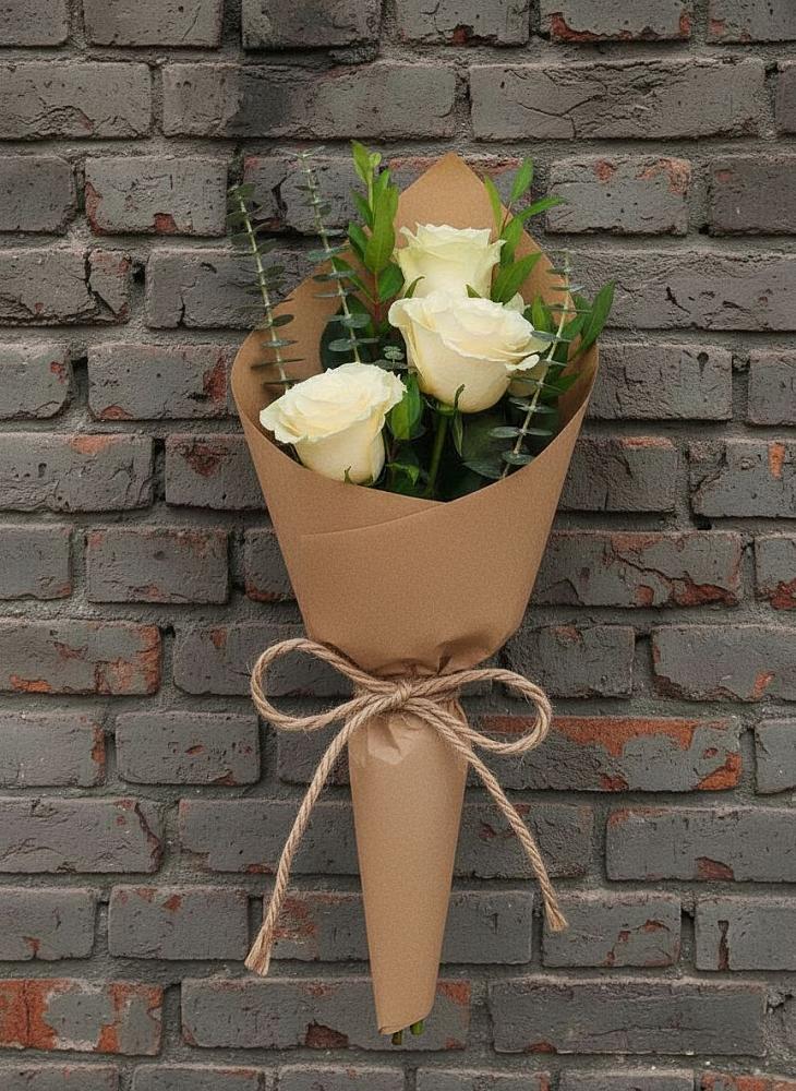 Букет цветов из: Розы в Прогрессе