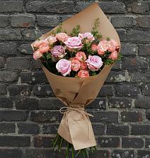 Букет цветов из:  Розы в Прогрессе