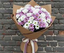 Букет цветов из:  Хризантемы в Прогрессе