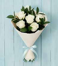 Букет цветов из:  Розы в Прогрессе