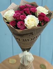 Букет цветов из:  Розы в Прогрессе