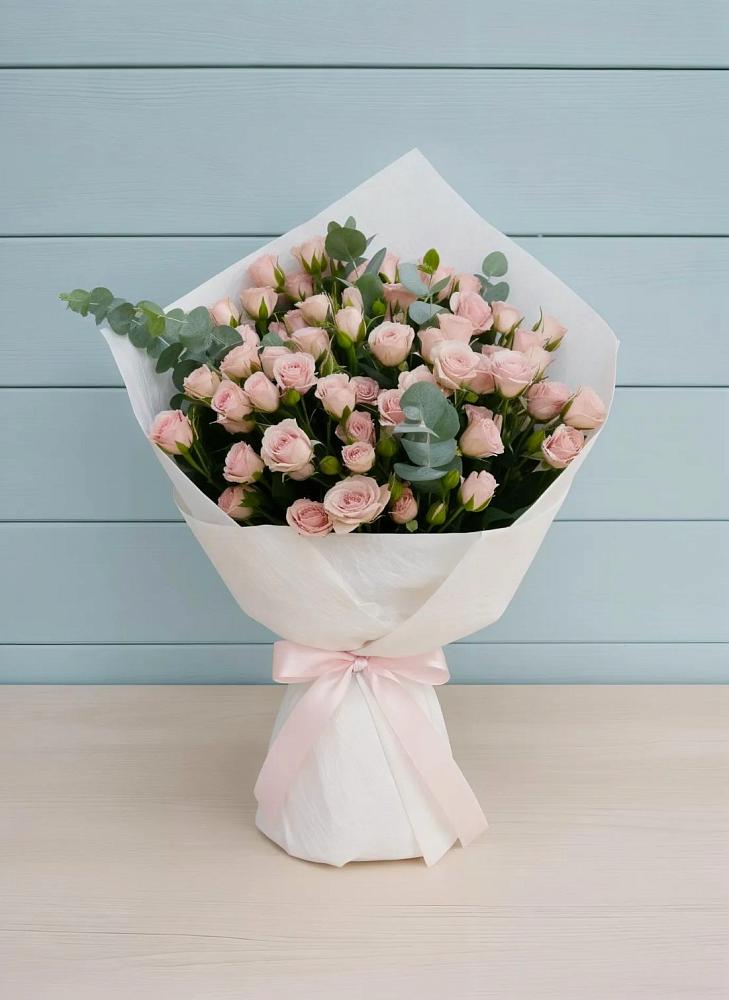 Букет цветов из: Розы в Прогрессе