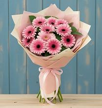 Букет цветов из:  Герберы в Прогрессе
