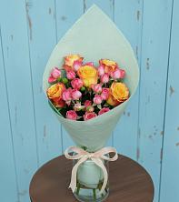 Букет цветов из:  Розы в Прогрессе