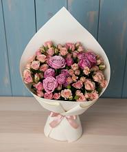 Букет цветов из:  Розы #REPLACE_PRED# Прогрессе